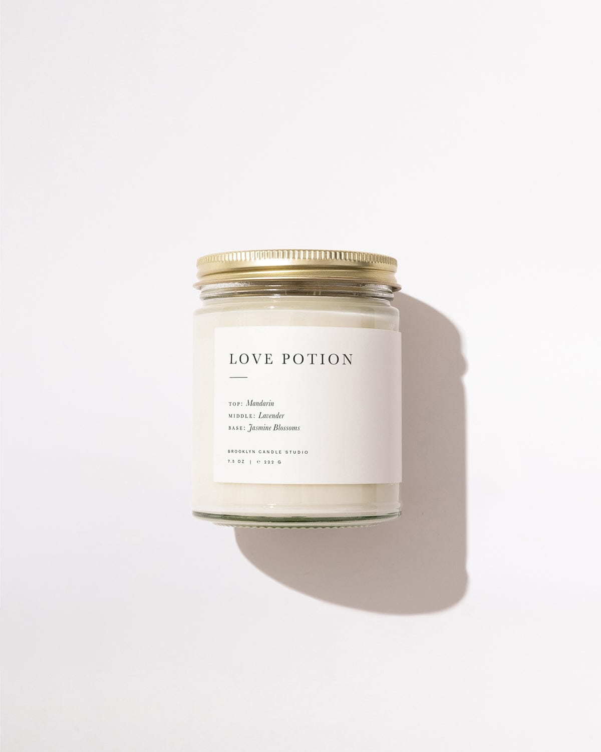 Love Potion Jar Candle by Brooklyn Candle Studio