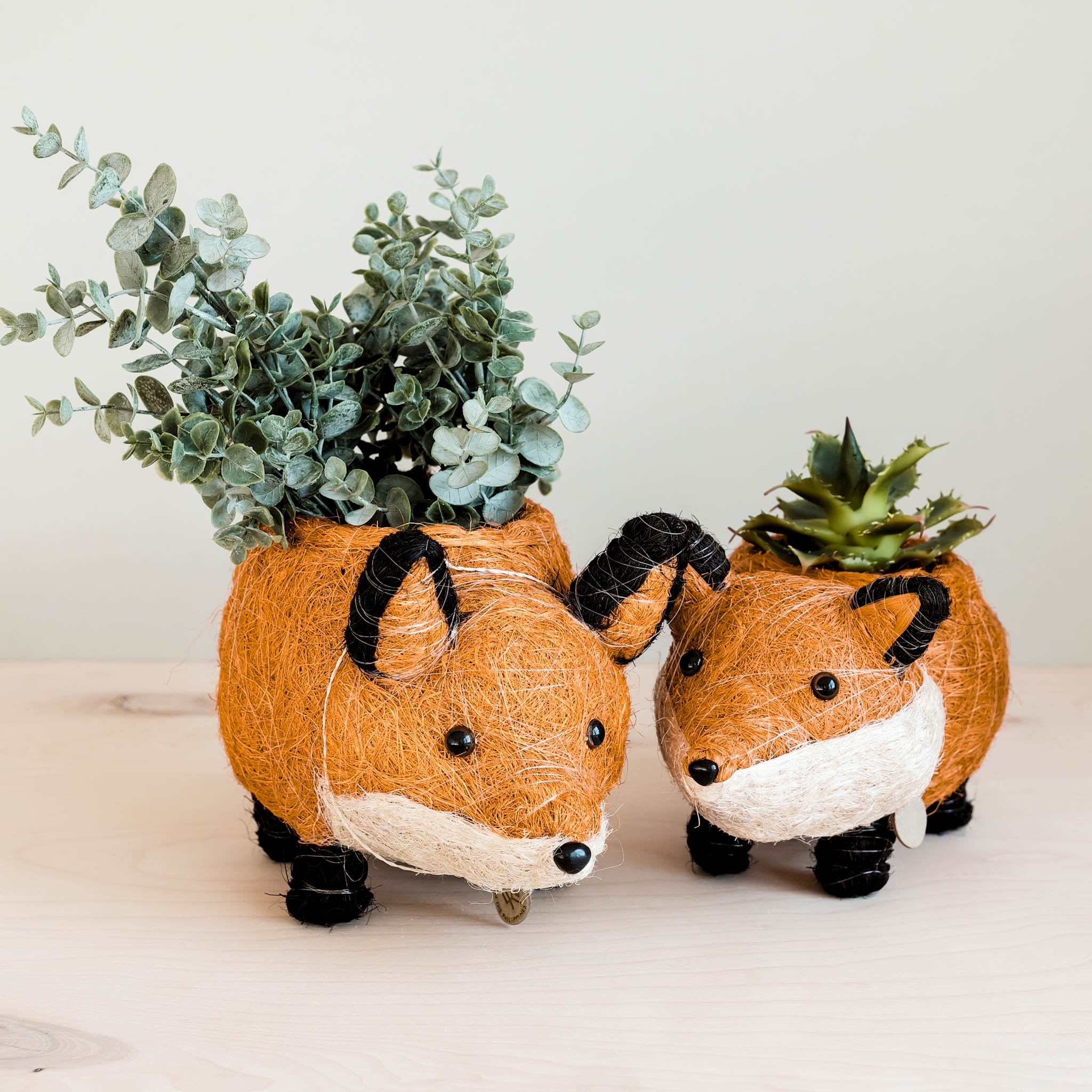 Baby Fox Planter - Handmade Pot | LIKHÂ