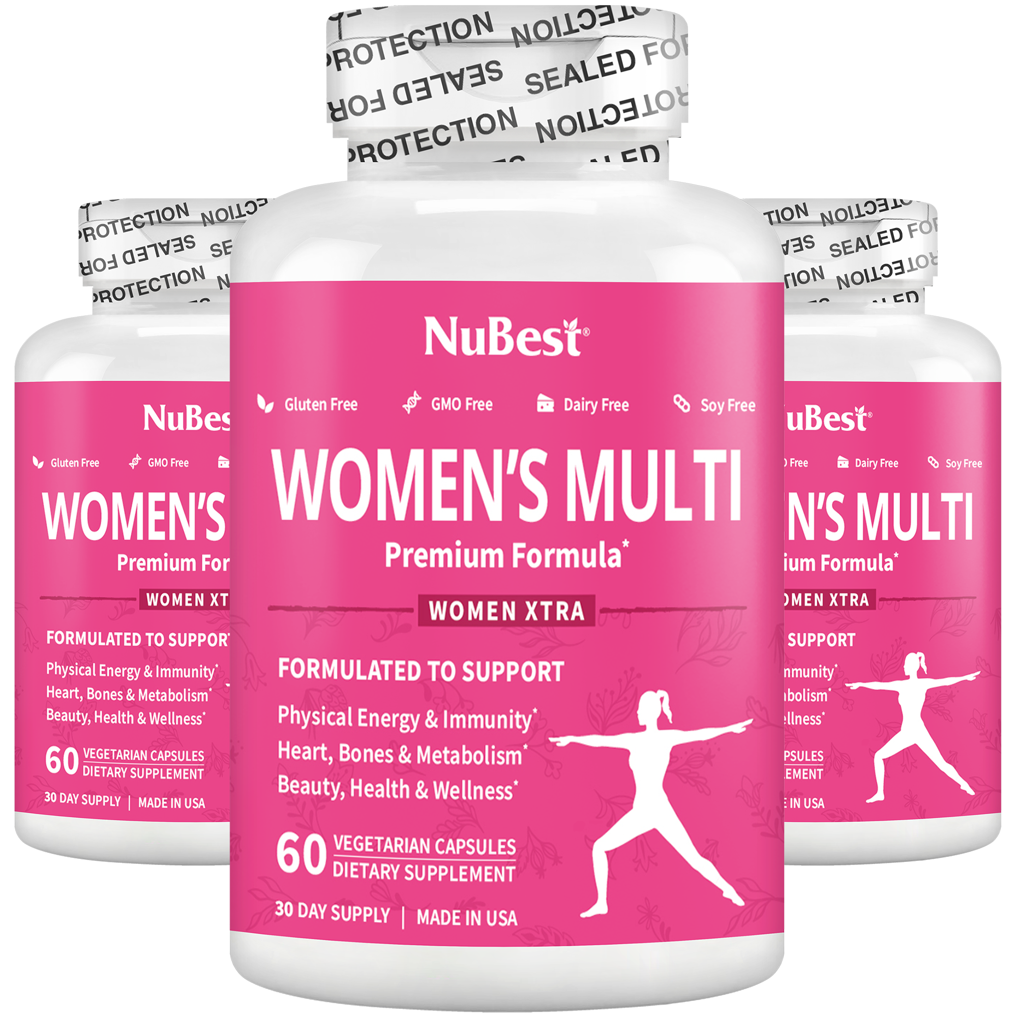 Women's Multi, Women Xtra, Immunity, Energy & Beauty Formula, 60 Vegan Capsules